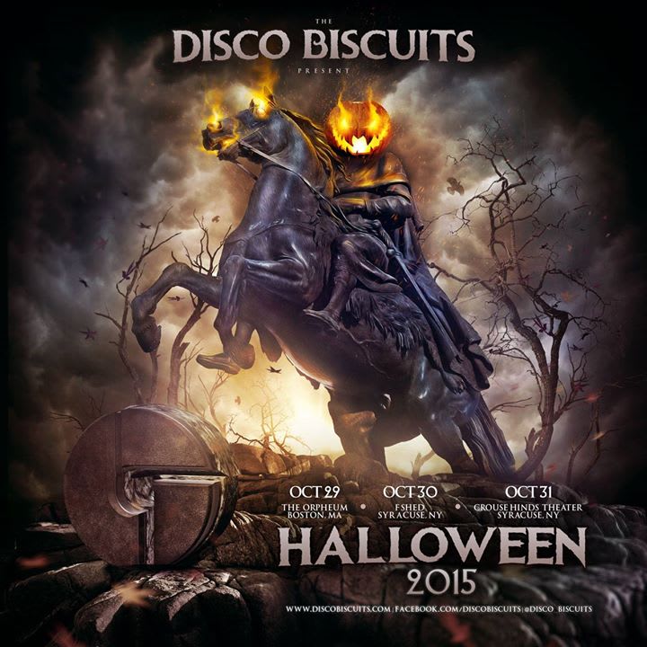 The Disco Biscuits Halloween 2015 Poster
