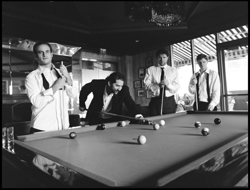The Disco Biscuits Press Image Pool Table