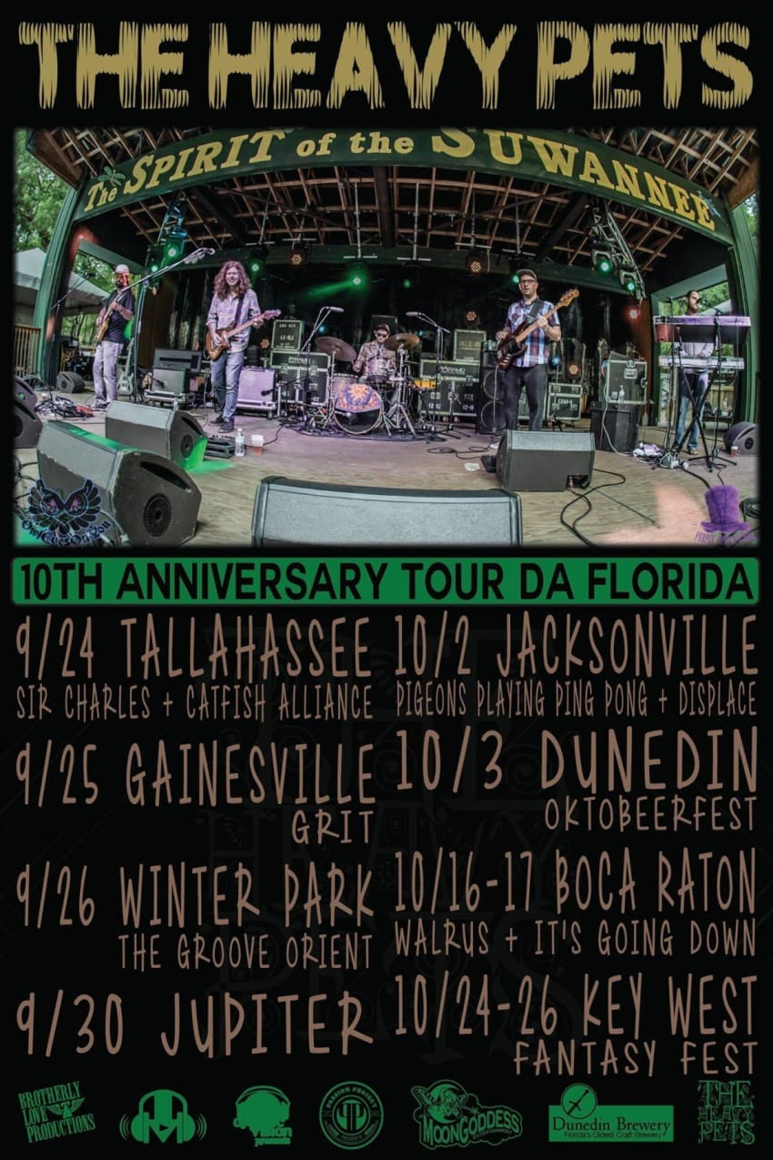 The Heavy Pets Tour Da Florida Poster