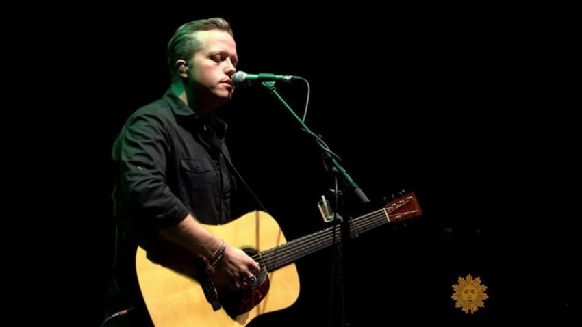 Jason Isbell CBS Sunday Morning Screengrab