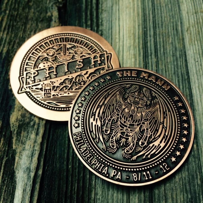 Phish The Mann Coins