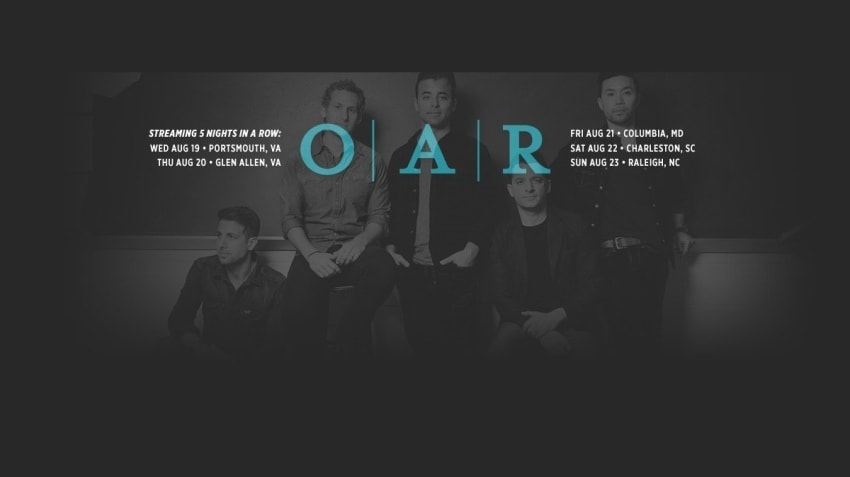 Four O.A.R. Shows Streaming This Weekend