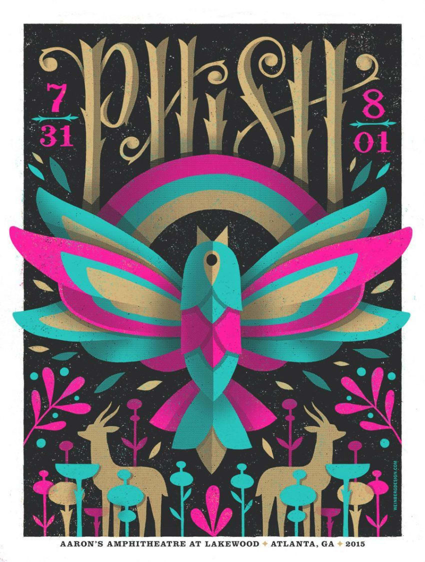 Phish Atlanta Poster