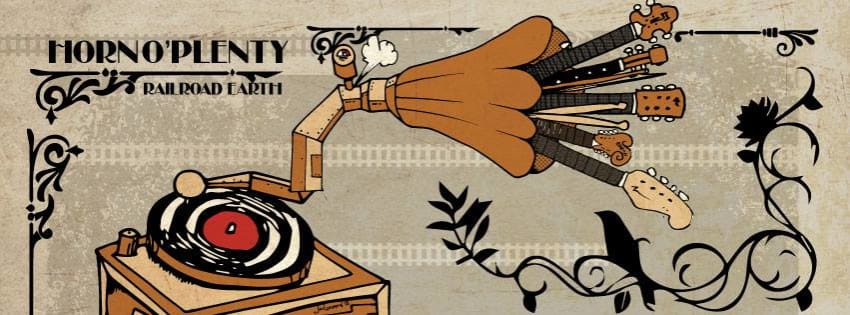 Railroad Earth Horn-O-Plenty Poster