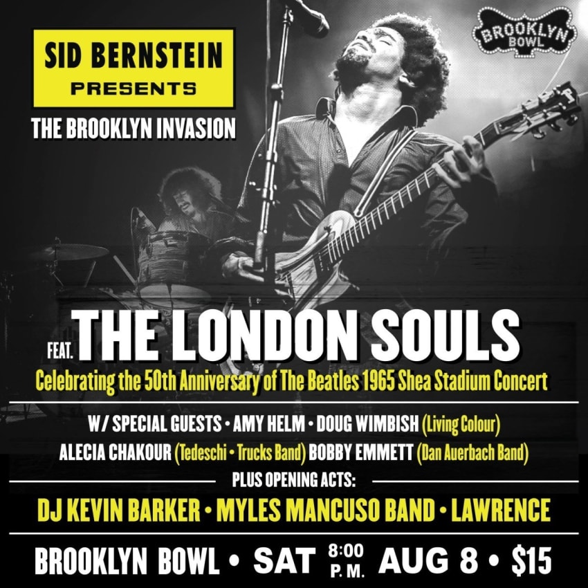 The London Souls Brooklyn Bowl Poster