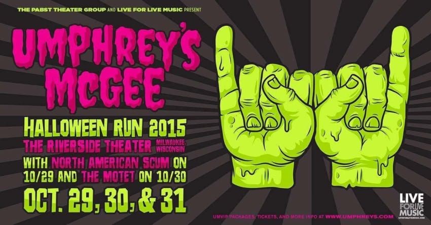Umphrey's McGee Halloween 2015 Glory