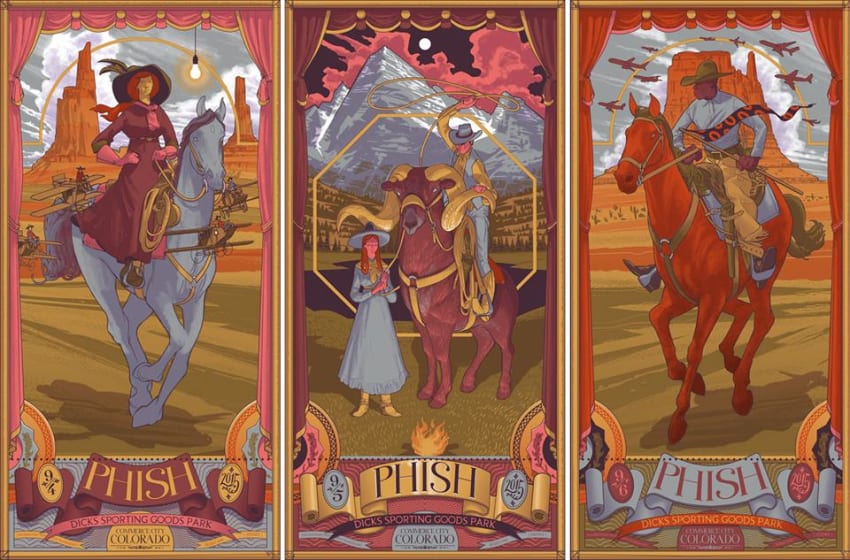Phish Denver 2015 Posters