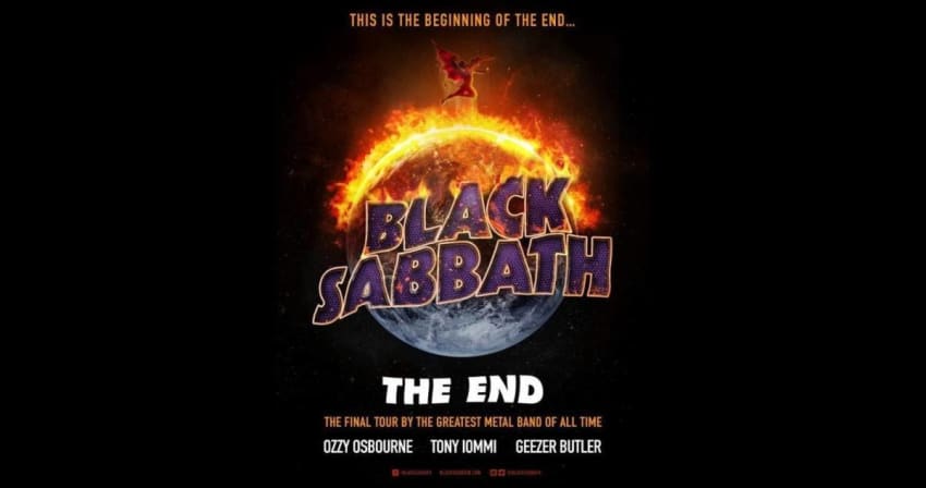 Black Sabbath The End Tour Poster Landscape Glory