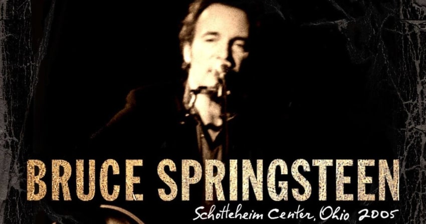 Bruce Springsteen Live Ohio Album Cover Crop