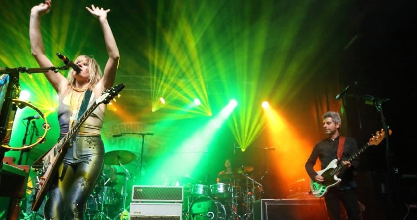 Grace Potter Mike Gordon Rich Gastwirt Grand Point North Festival