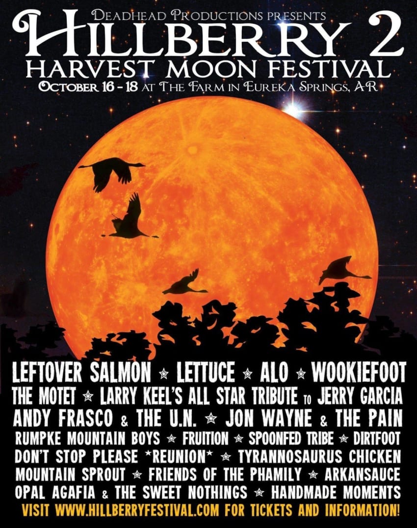 Hillberry 2 Harvest Moon Festival Lineup Additions Announcement