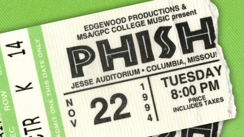 New Phish Archival Release: Columbia, Missouri 1994