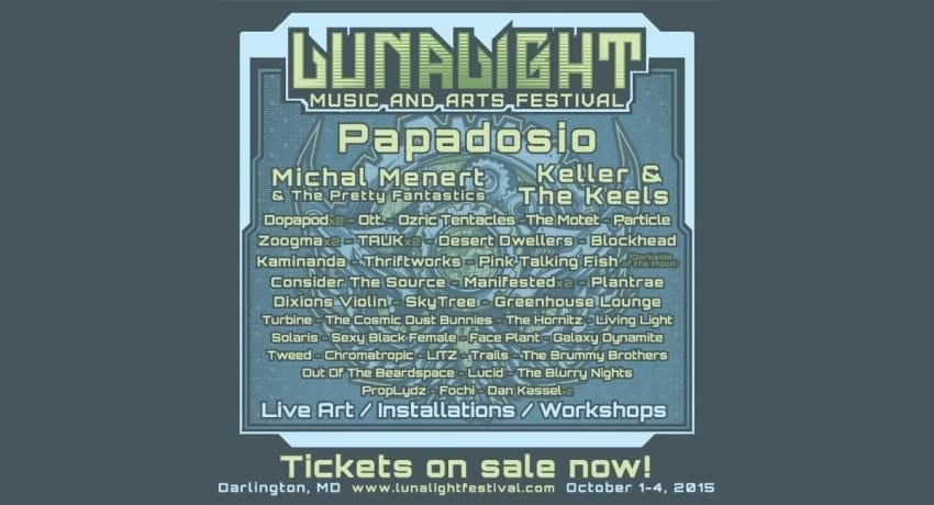 Luna Light Music And Arts Festival Finalizes 2015 Lineup & Shares Walk-Through Video
