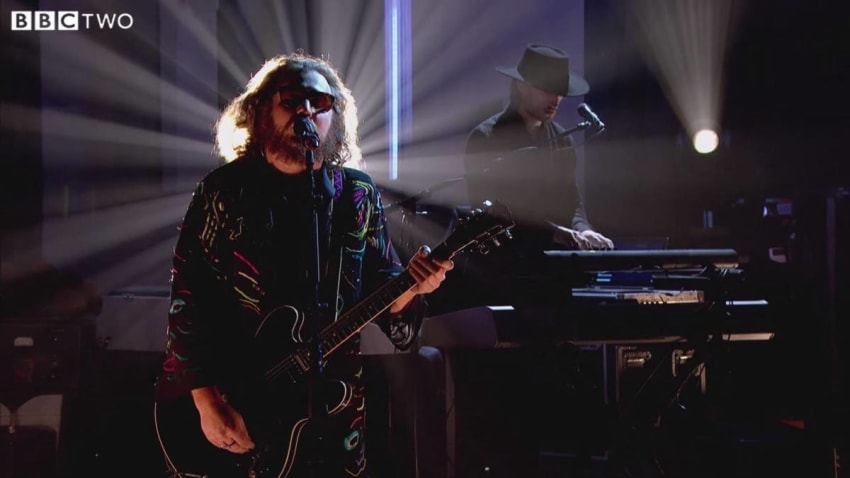 My Morning Jacket Later...With Jools Holland Jim James Screengrab