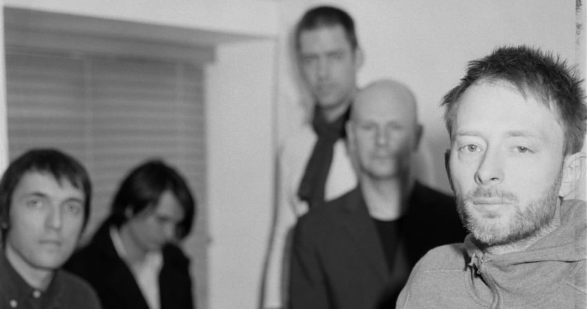 Radiohead Press Image Black And White