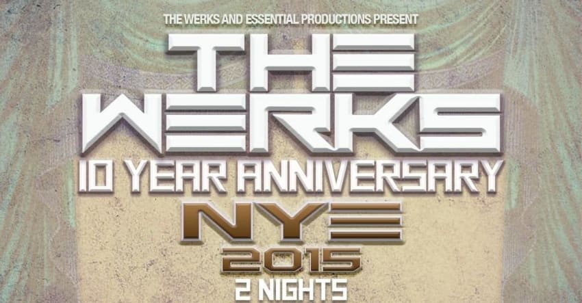 The Werks New Year's Eve Poster Crop