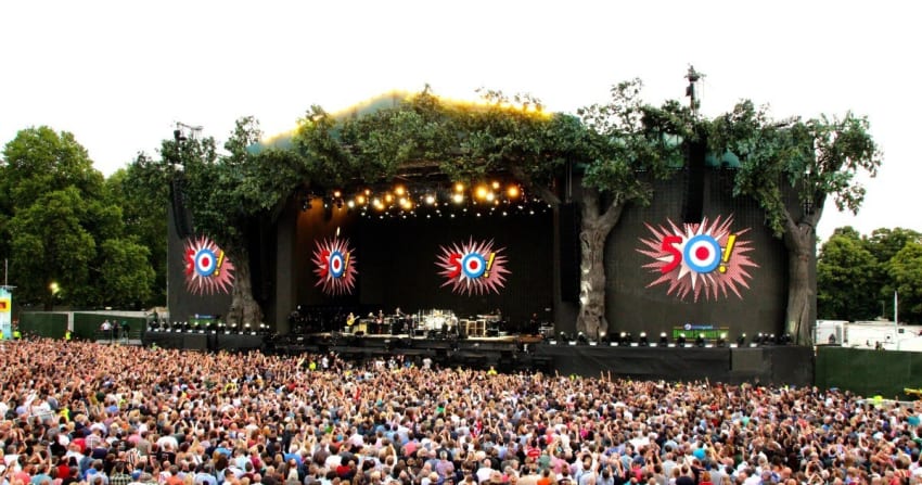 The Who Live In Hyde Park Dave Hogan