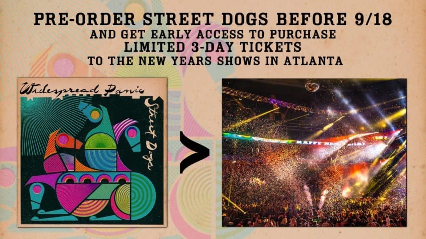 Widespread Panic New Year's Eve Tickets