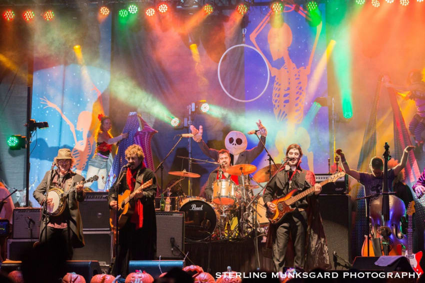 Railroad Earth Hangtown Halloween Sterling Munksgard Crop