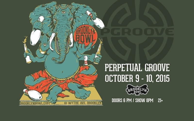 Perpetual Groove Brooklyn Bowl Webcast Poster