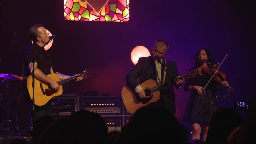 John Prine Jason Isbell Amanda Shires Ryman Screengrab