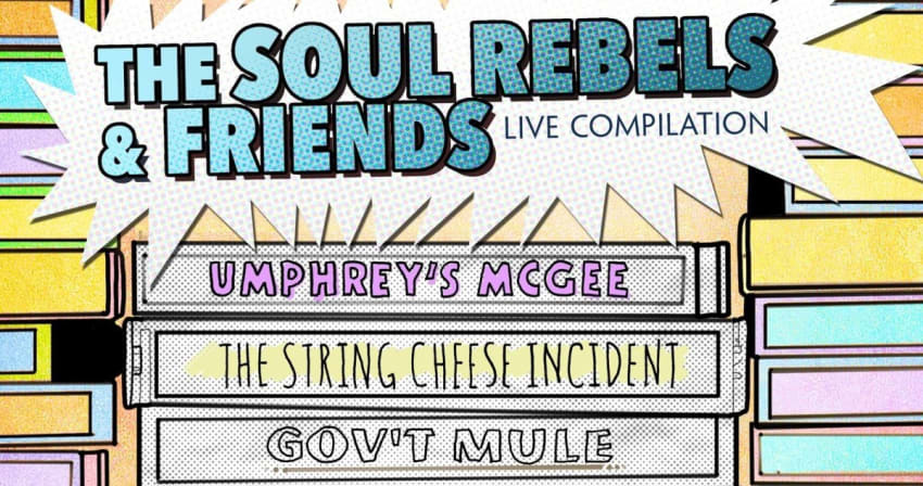 The Soul Rebels & Friends Album Cover Crop