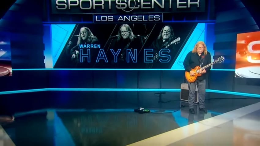 Warren Haynes SportsCenter