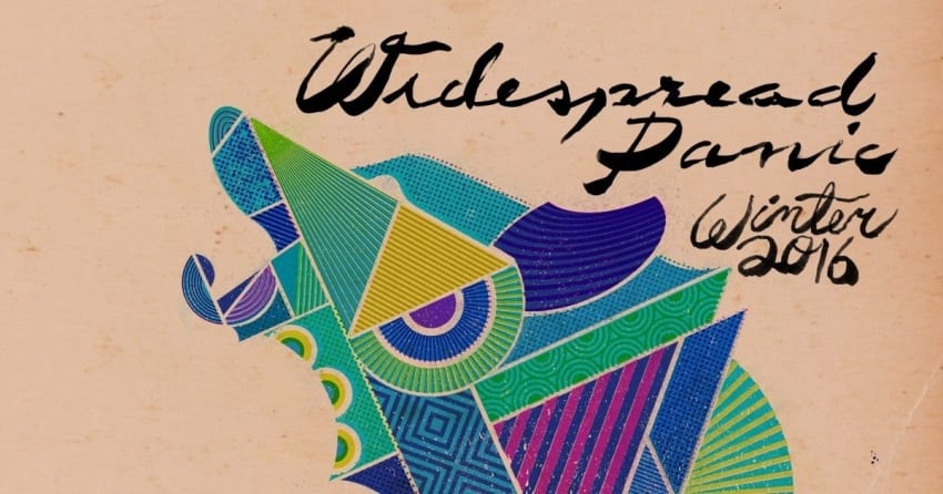 Widespread Panic Winter Tour Poster Glory