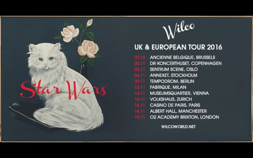 Wilco Europe 2016 Tour Poster Glory