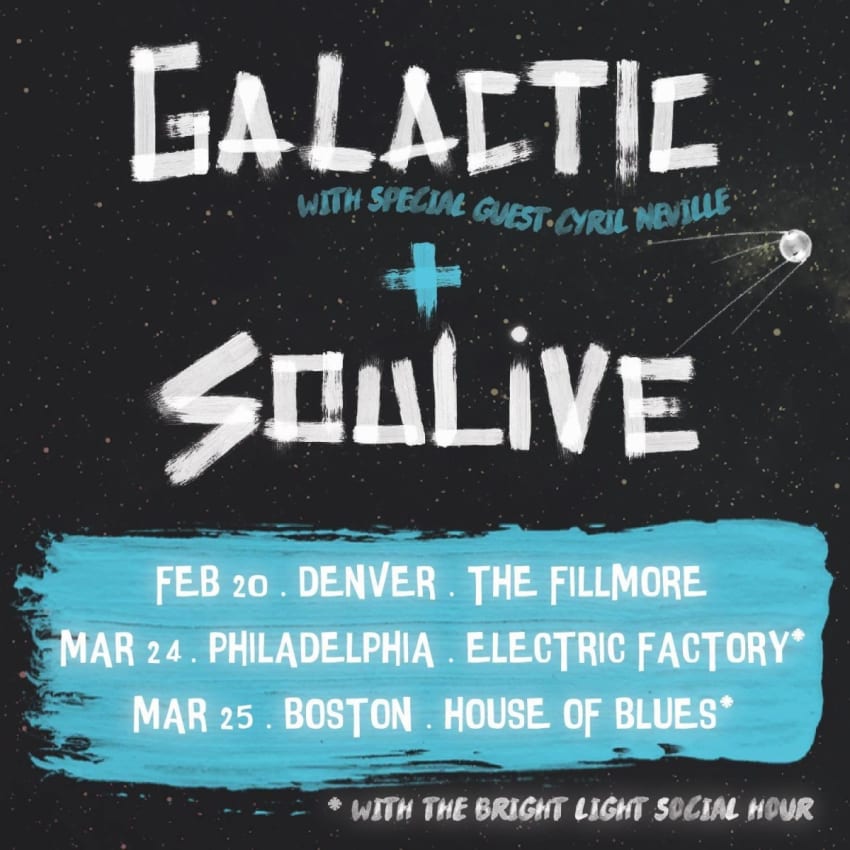 Galactic Soulive Poster