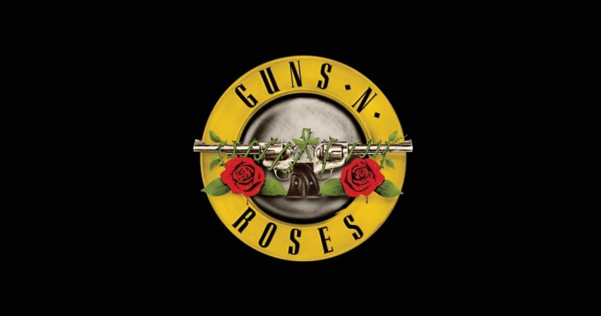 Guns N' Roses Logo Black
