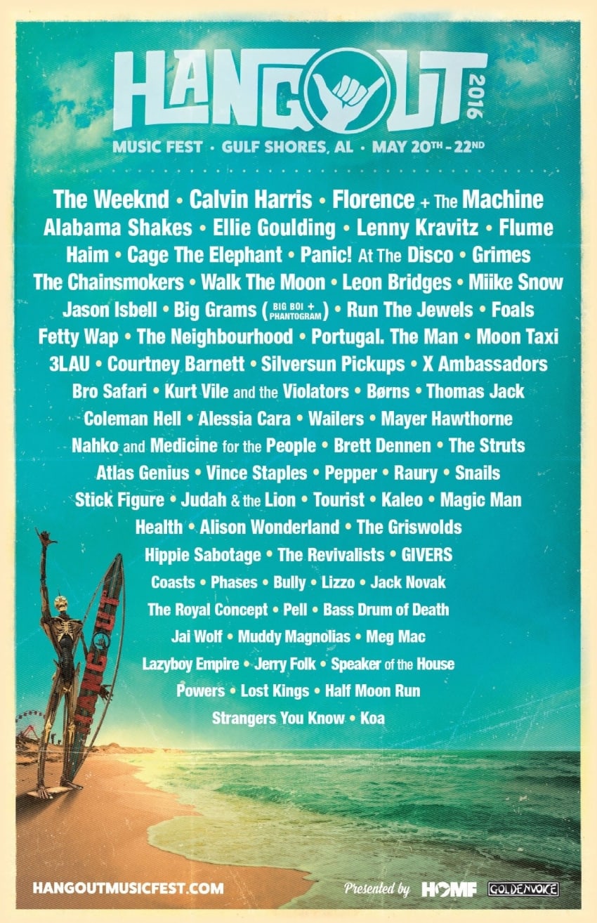 Hangout 2016 Poster