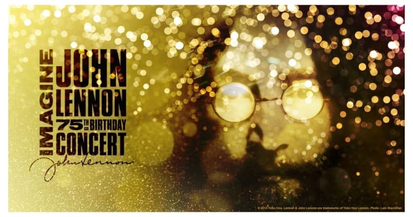 John Lennon 75th Birthday Concert Poster