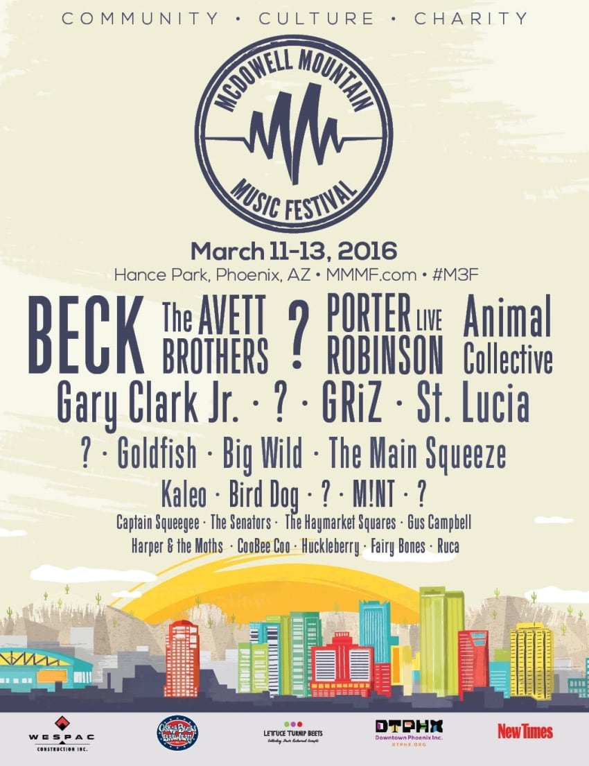 McDowell Mountain Music Festival Reveals Initial Lineup