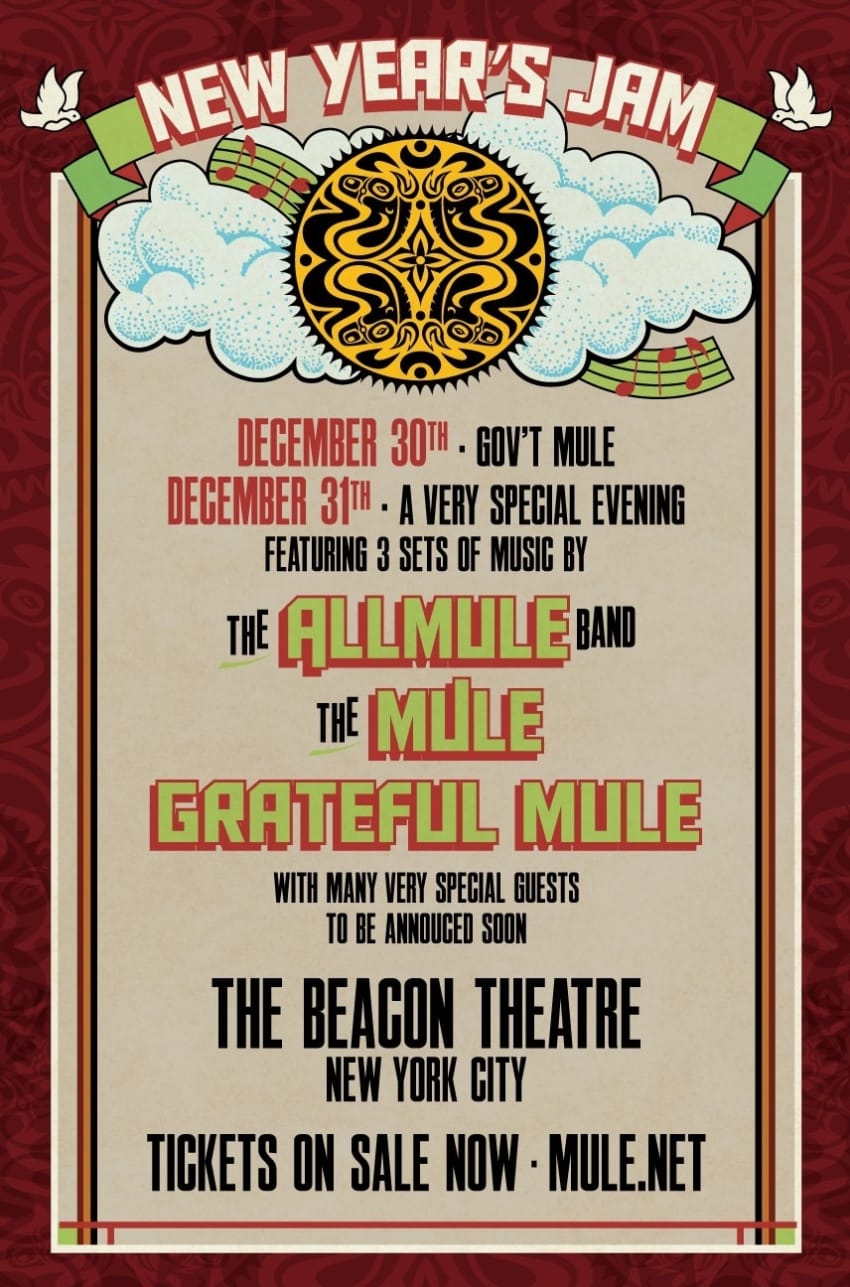 Mule NYE Poster The New Year's Jam