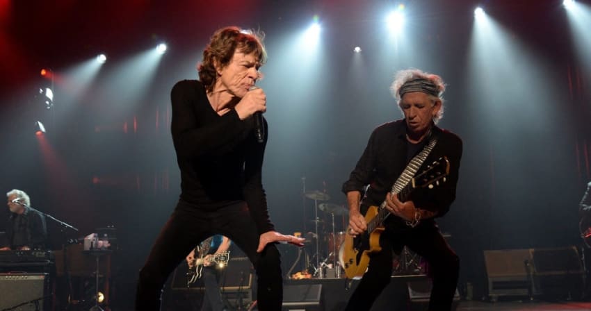 The Rolling Stones Live Press Crop Kevin Mazur