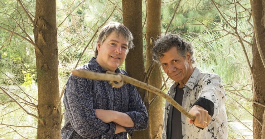 Chick Corea Bela Fleck Press Crop Crothers