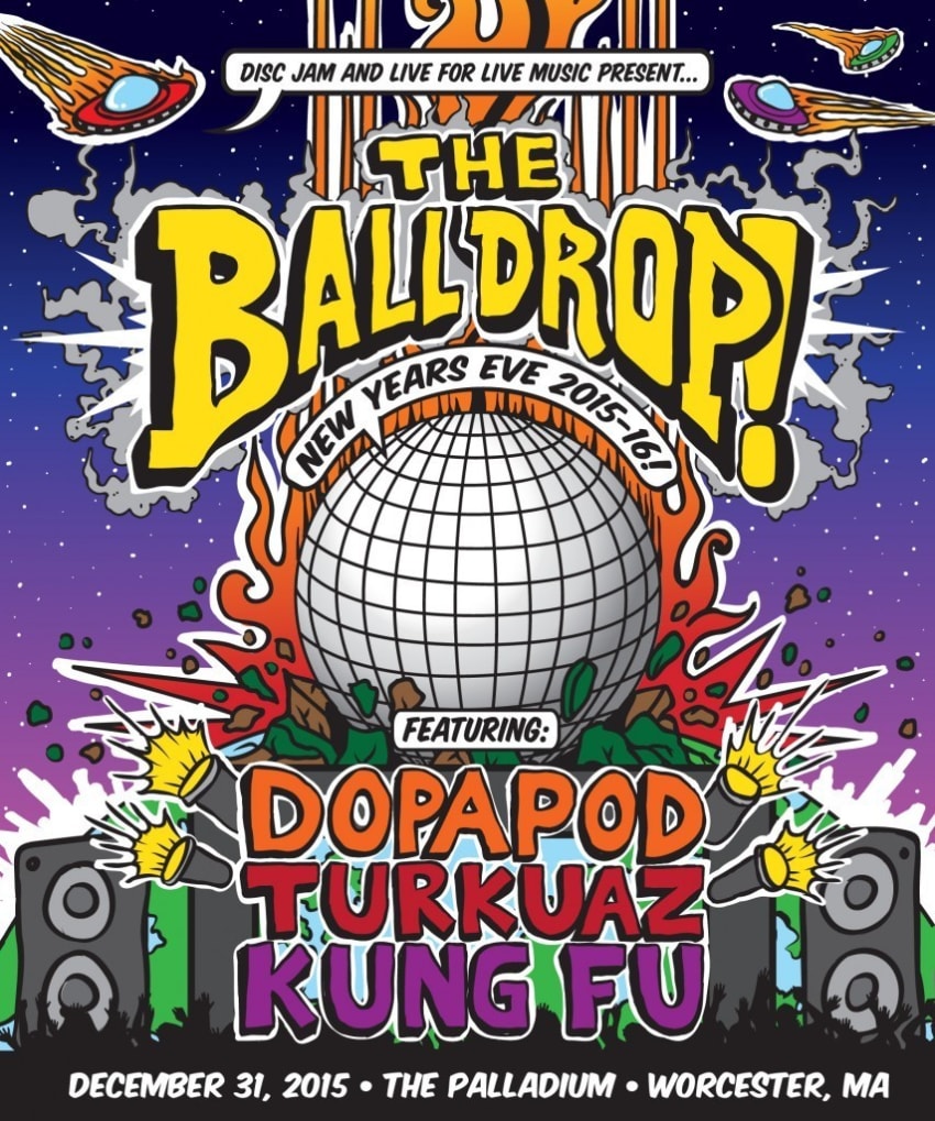Dopapod New Year's Eve 2015 Poster