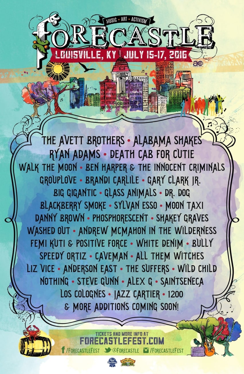 Forcastle 2016 Poster