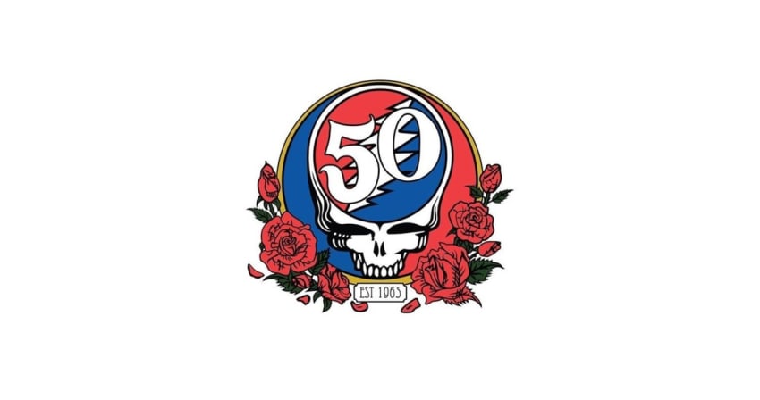 Grateful Dead 50 White