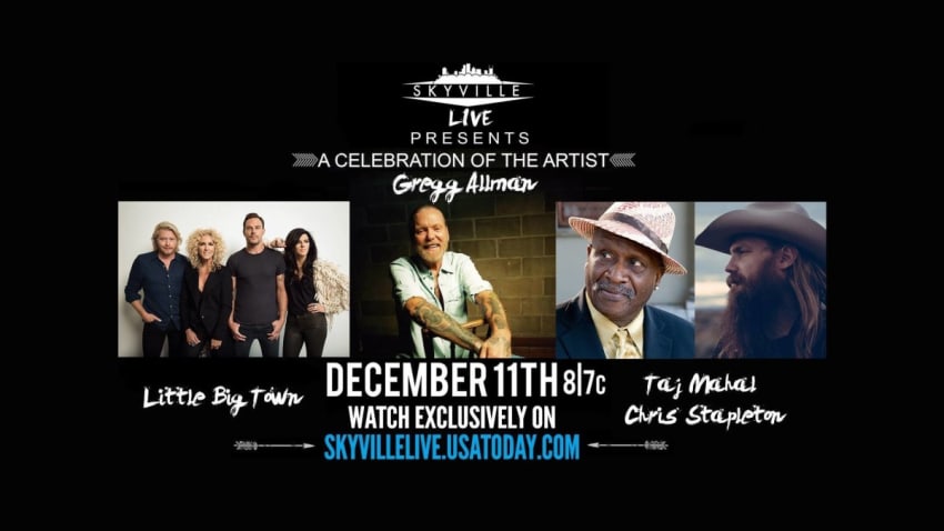 Gregg Allman Tribute Webcast