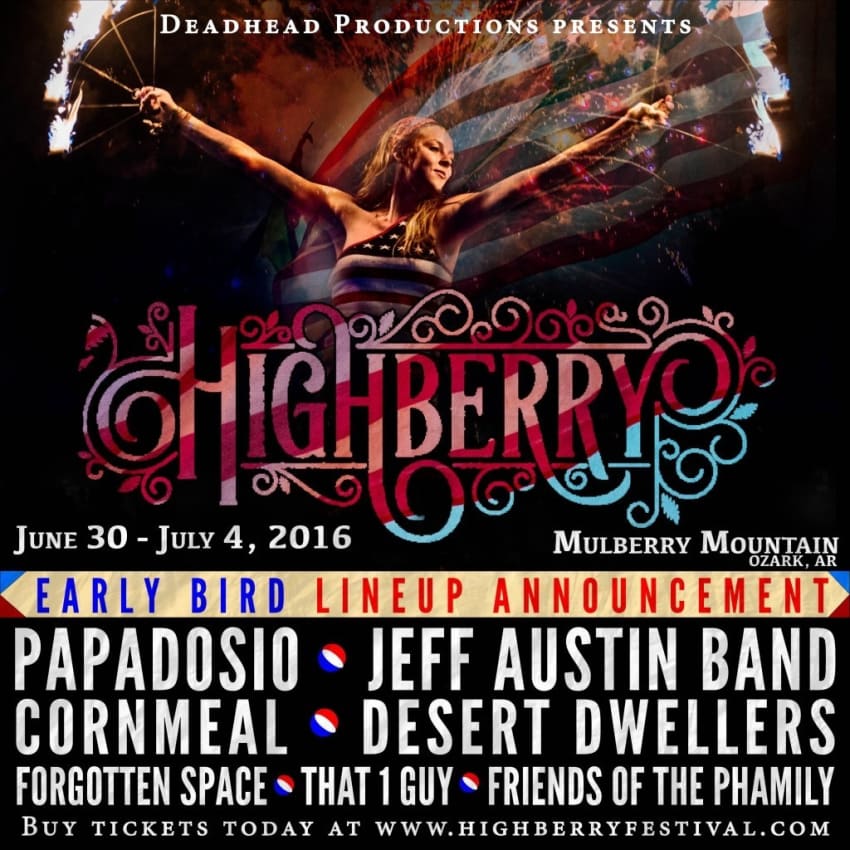 Highberry 2016 Early Bird Poster