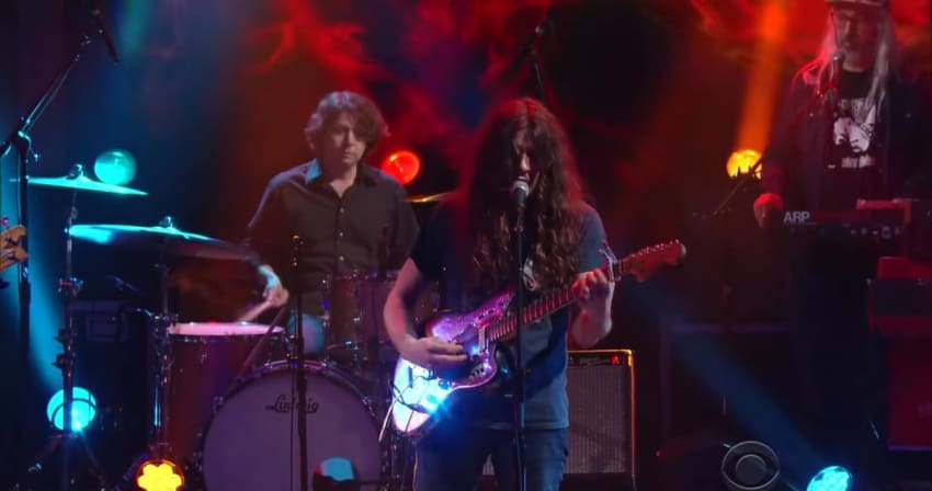 Kurt Vile Colbert Screengrab