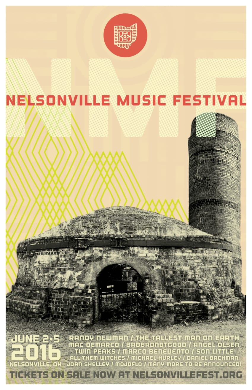 Nelsonville Music Festival Poster