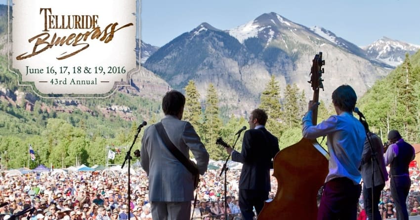 Telluride Bluegrass Festival 2016 Crop