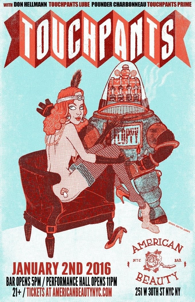 Touch Pants NYC Poster