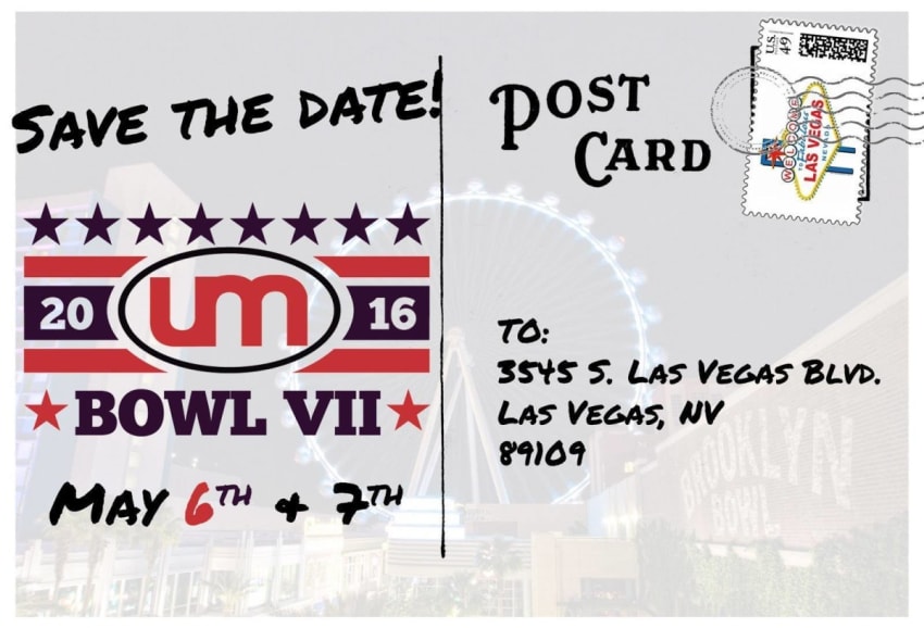 UMBowl VII Save The Date Poster