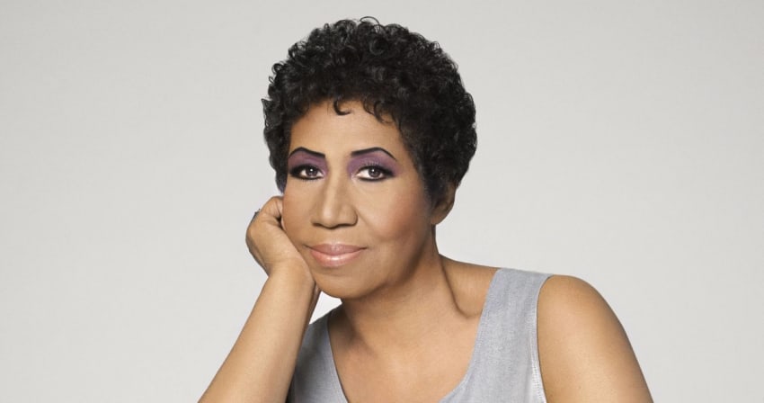 Aretha Franklin Press Crop