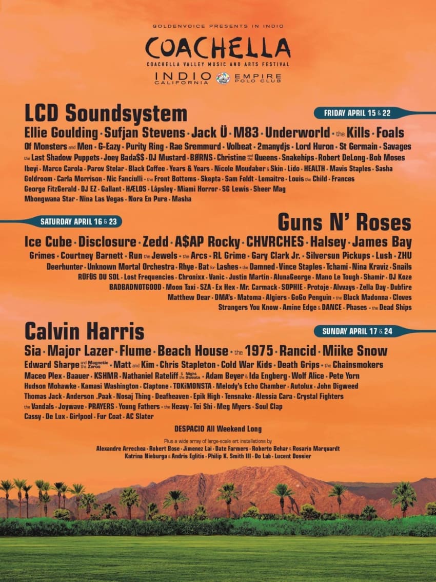 Coachella 2016 Poster
