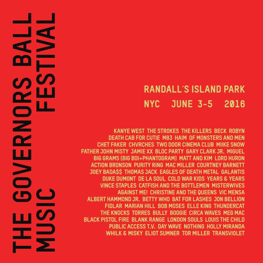 Gov Ball Poster 2016